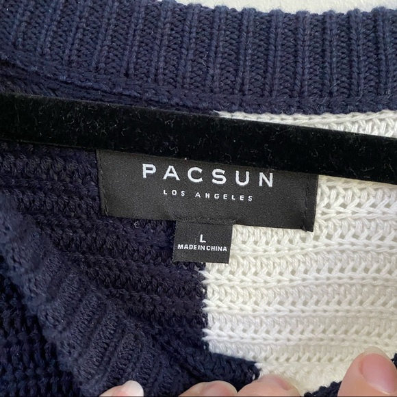 *NEW* PacSun Colorblock Chunky Sweater Dress - Picture 8 of 13